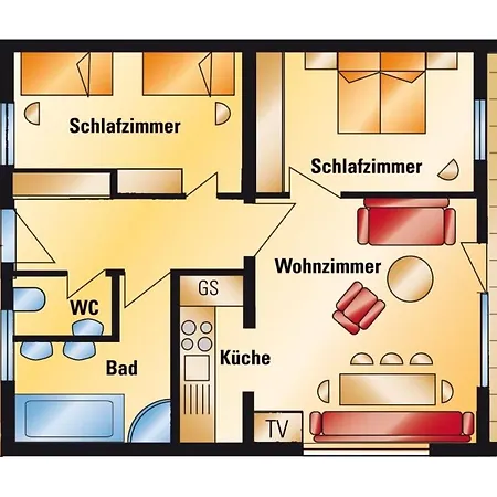 Daire Chalet Cristall Superior Appartement 1